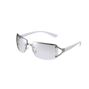 Rimless Rectangle Y2K Sunglasses